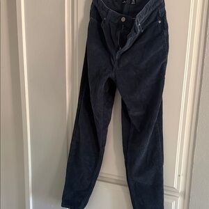 Urban outfitters BDG Mom high-rise corduroy blue pants
